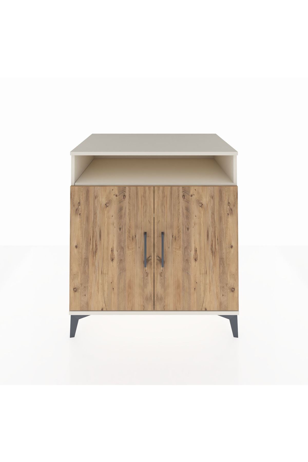 Kronos Şifonyer 3 Raflı 2 Kapaklı 88x59x96 Aytaşı-Çam