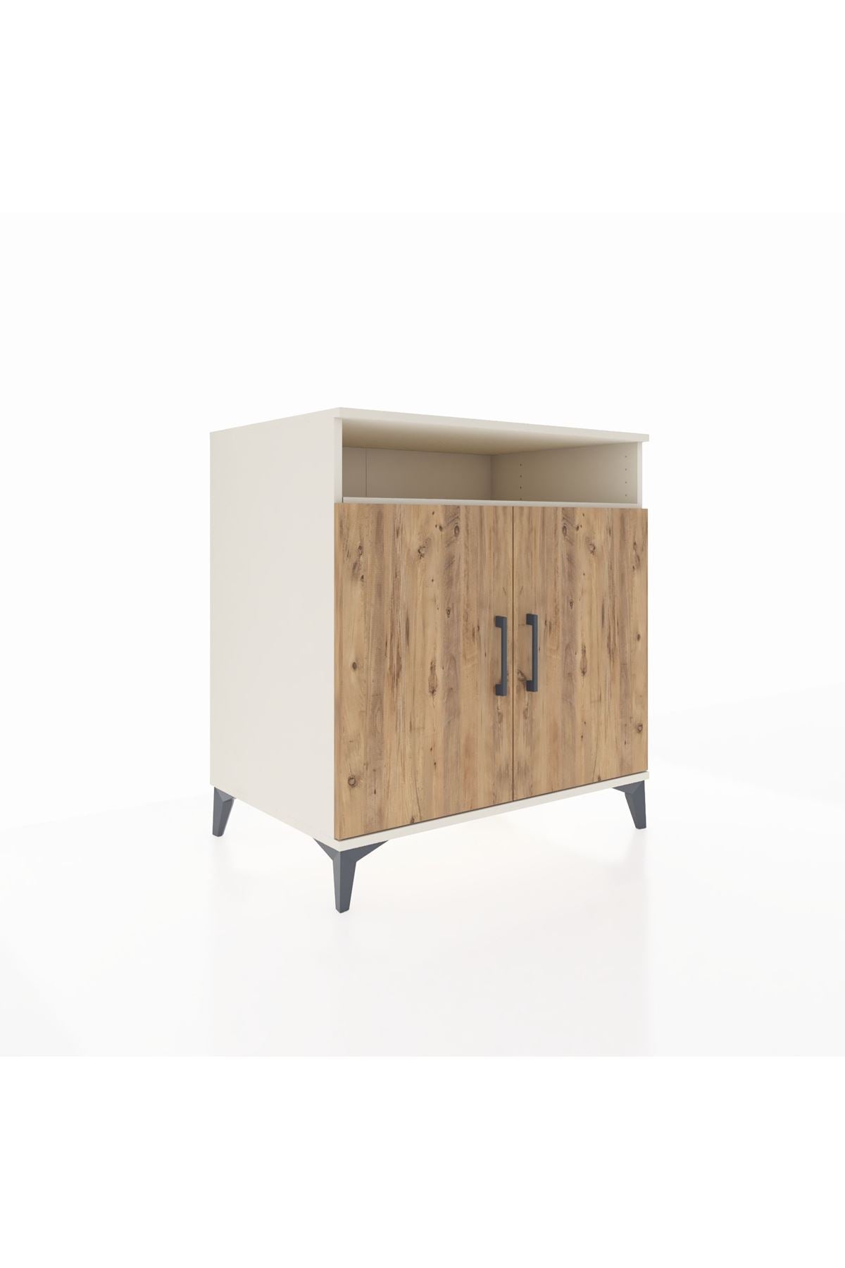 Kronos Şifonyer 3 Raflı 2 Kapaklı 88x59x96 Aytaşı-Çam