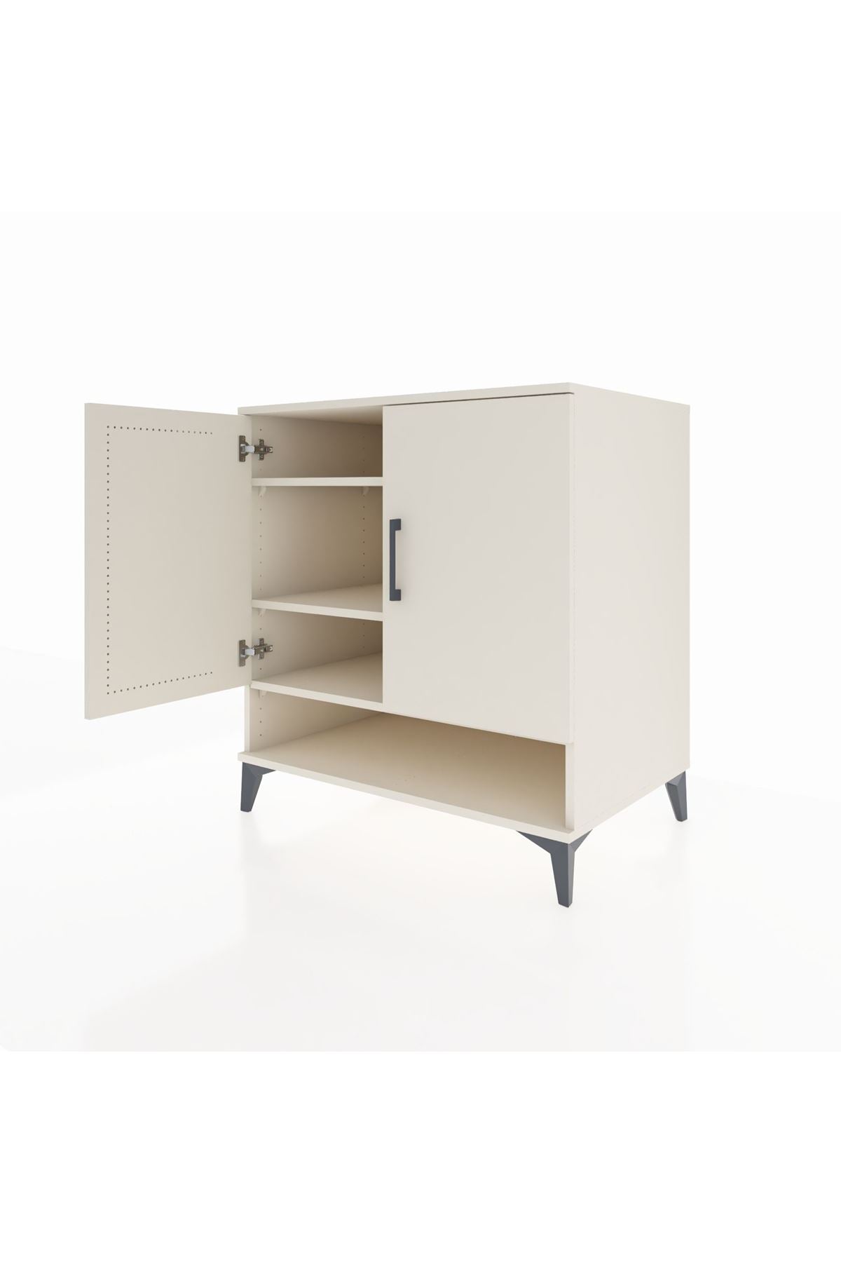 Kronos Şifonyer 3 Raflı 2 Kapaklı 88x59x96 Aytaşı-Aytaşı