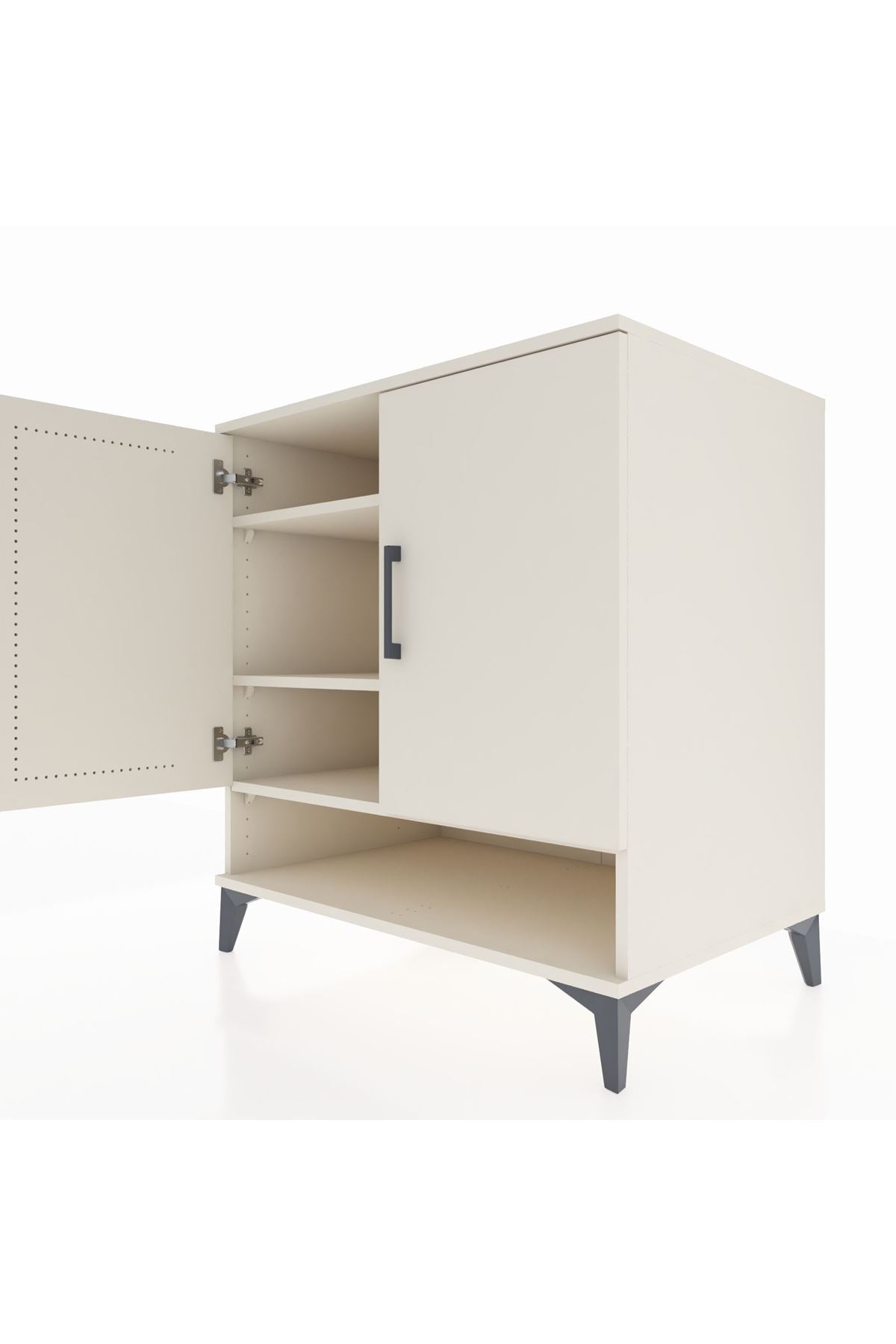 Kronos Şifonyer 3 Raflı 2 Kapaklı 88x59x96 Aytaşı-Aytaşı