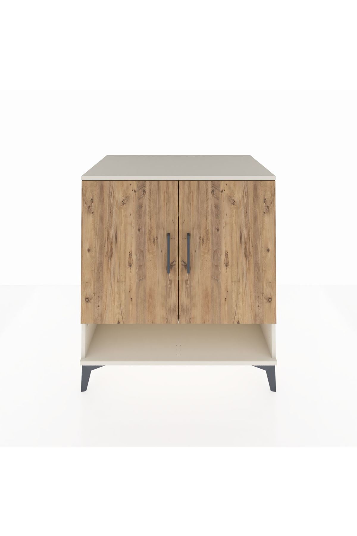 Kronos Şifonyer 3 Raflı 2 Kapaklı 88x59x96 Aytaşı-Çam