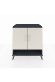 Kronos Şifonyer 3 Raflı 2 Kapaklı 88x59x96 Antrasit-Aytaşı