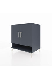 Kronos Şifonyer 3 Raflı 2 Kapaklı 88x59x96 Antrasit-Antrasit