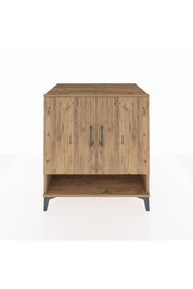 Kronos Şifonyer 3 Raflı 2 Kapaklı 88x59x96 Çam-Çam