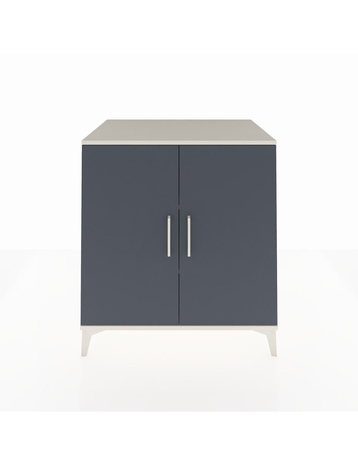 Kronos Şifonyer 2 Raflı 2 Kapaklı 88x59x96 Aytaşı-Antrasit