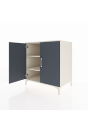 Kronos Şifonyer 2 Raflı 2 Kapaklı 88x59x96 Aytaşı-Antrasit