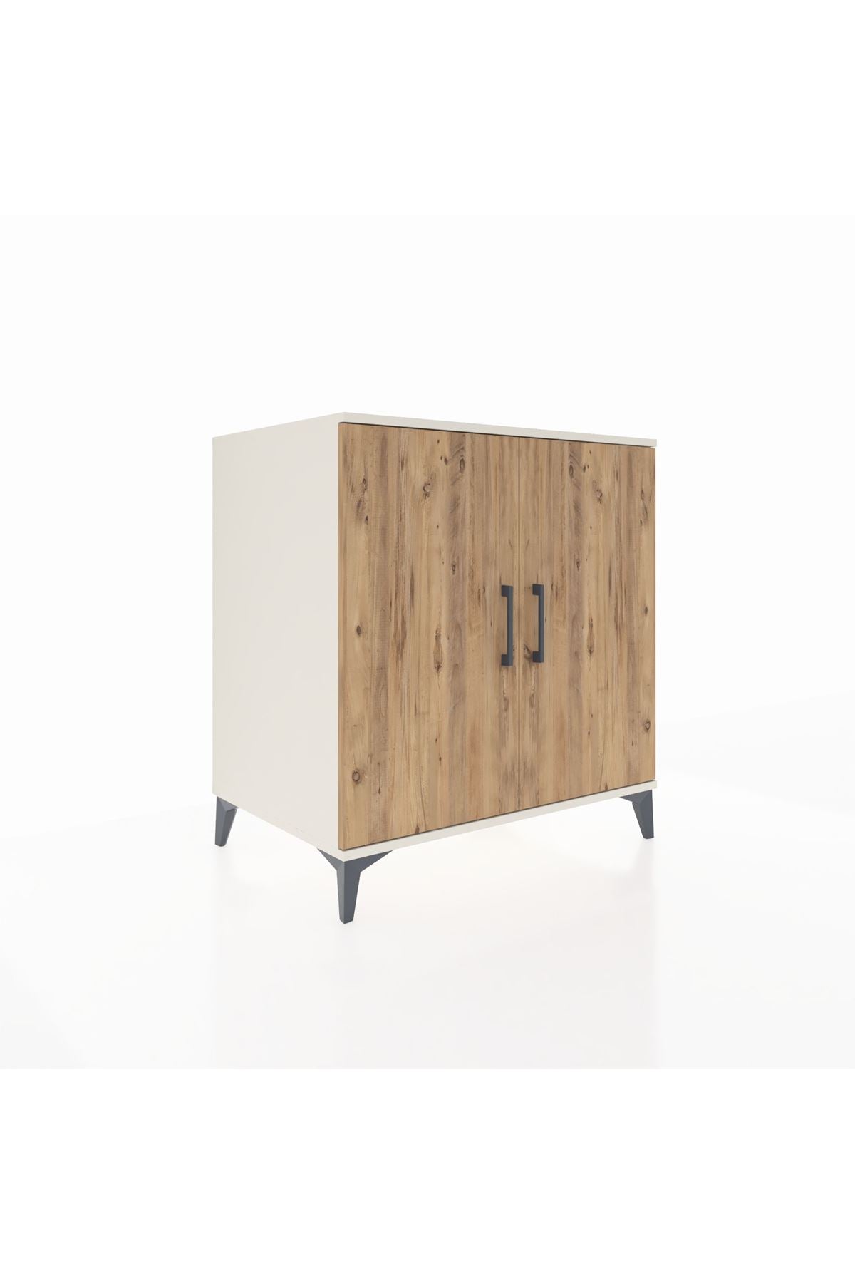 Kronos Şifonyer 2 Raflı 2 Kapaklı 88x59x96 Aytaşı-Çam