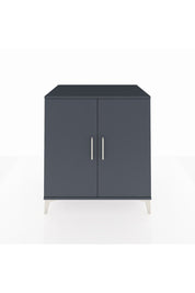 Kronos Şifonyer 2 Raflı 2 Kapaklı 88x59x96 Antrasit-Antrasit