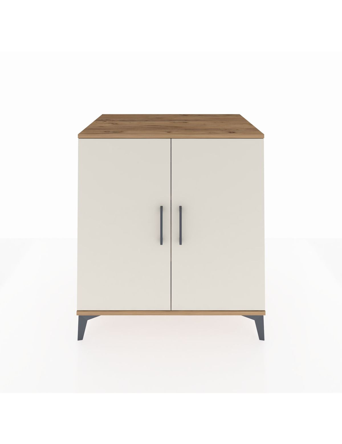 Kronos Şifonyer 2 Raflı 2 Kapaklı 88x59x96 Çam-Aytaşı