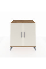 Kronos Şifonyer 2 Raflı 2 Kapaklı 88x59x96