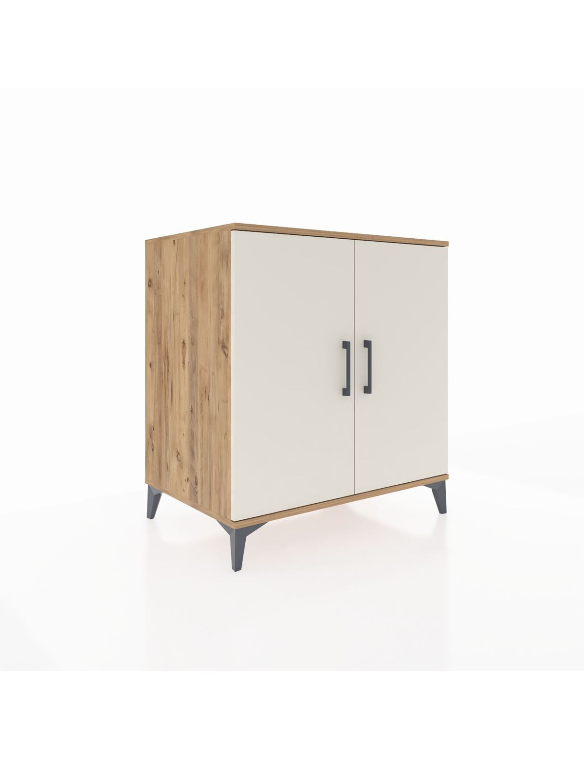 Kronos Şifonyer 2 Raflı 2 Kapaklı 88x59x96 Çam-Aytaşı