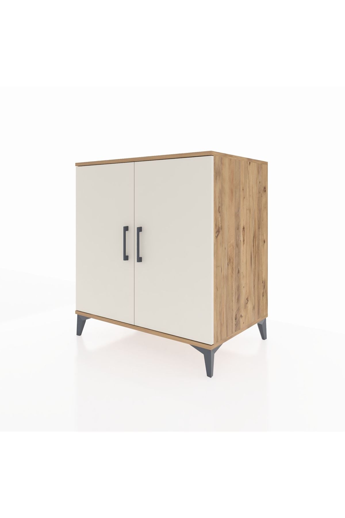 Kronos Şifonyer 2 Raflı 2 Kapaklı 88x59x96 Çam-Aytaşı