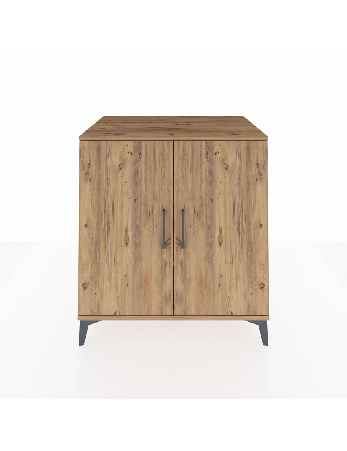 Kronos Şifonyer 2 Raflı 2 Kapaklı 88x59x96 Çam-Çam