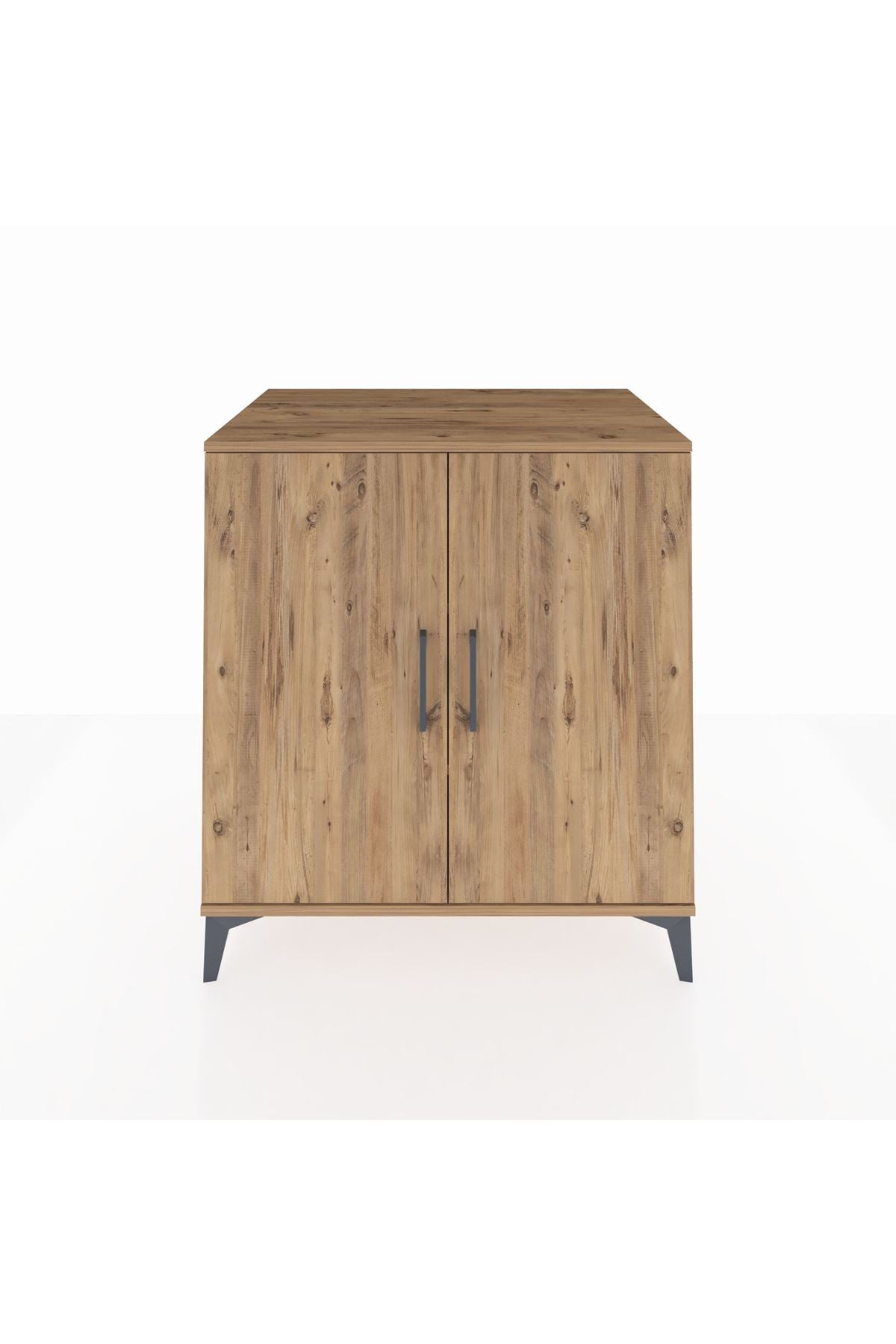 Kronos Şifonyer 2 Raflı 2 Kapaklı 88x59x96 Çam-Çam