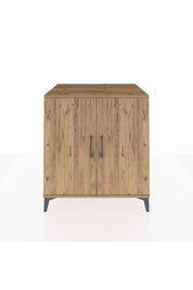 Kronos Şifonyer 2 Raflı 2 Kapaklı 88x59x96 Çam-Çam