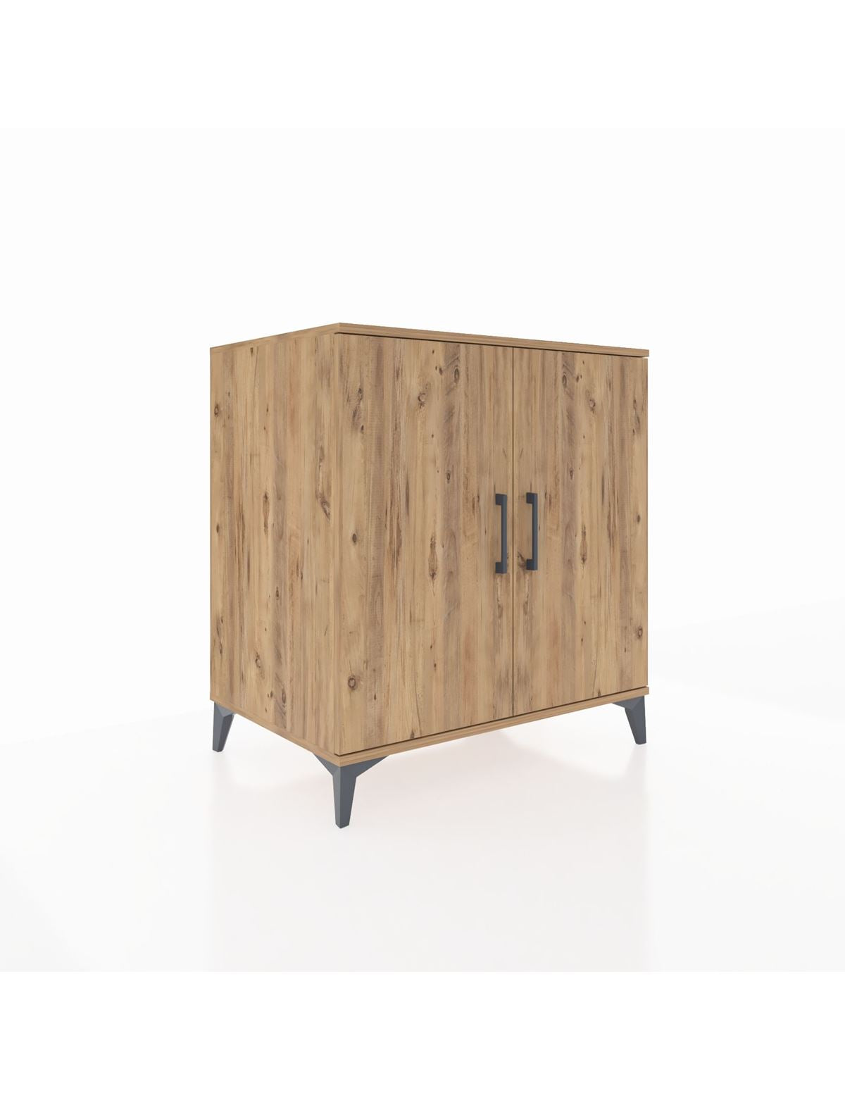 Kronos Şifonyer 2 Raflı 2 Kapaklı 88x59x96 Çam-Çam