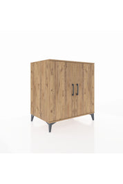 Kronos Şifonyer 2 Raflı 2 Kapaklı 88x59x96 Çam-Çam