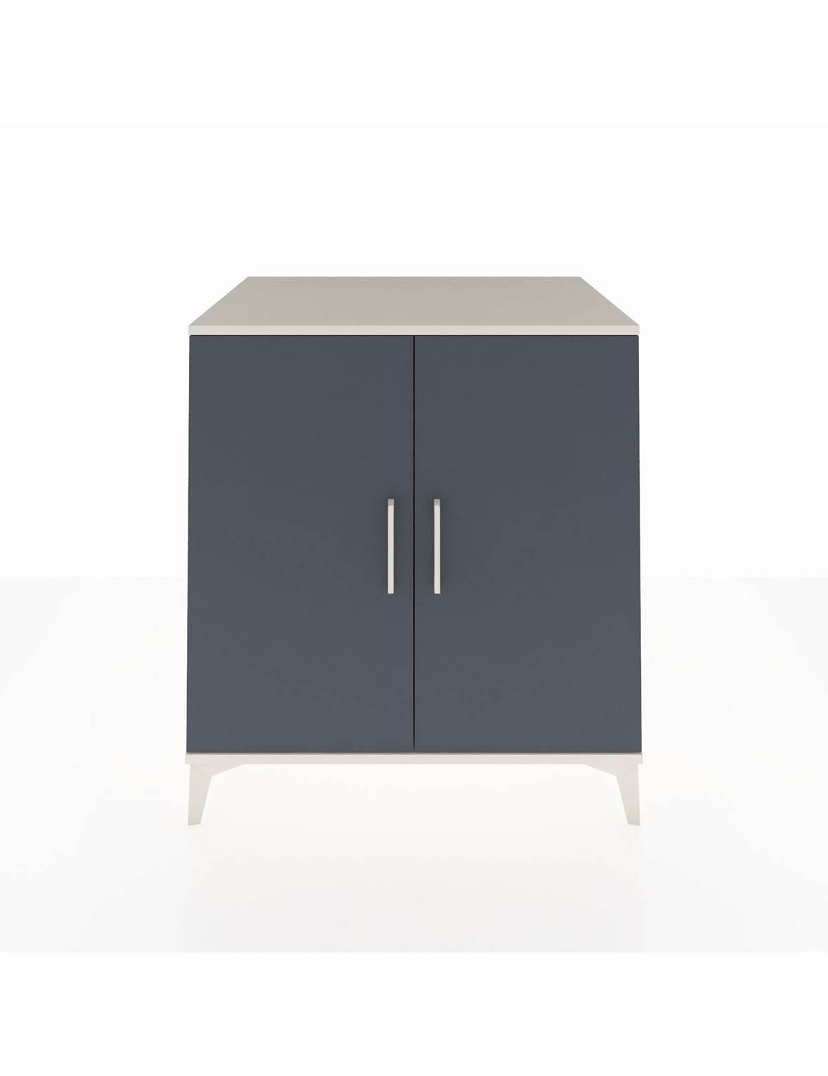 Kronos Şifonyer 2 Kapaklı 88x59x96 Aytaşı-Antrasit