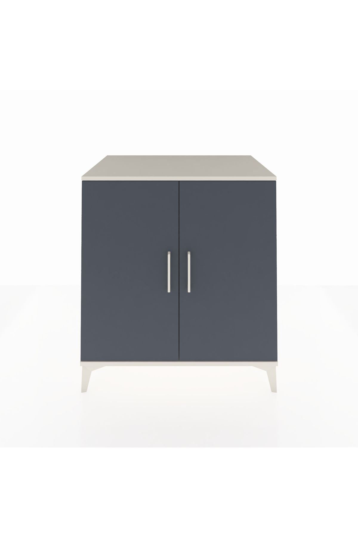 Kronos Şifonyer 2 Kapaklı 88x59x96 Aytaşı-Antrasit