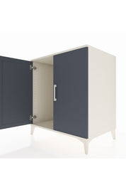 Kronos Şifonyer 2 Kapaklı 88x59x96 Aytaşı-Antrasit