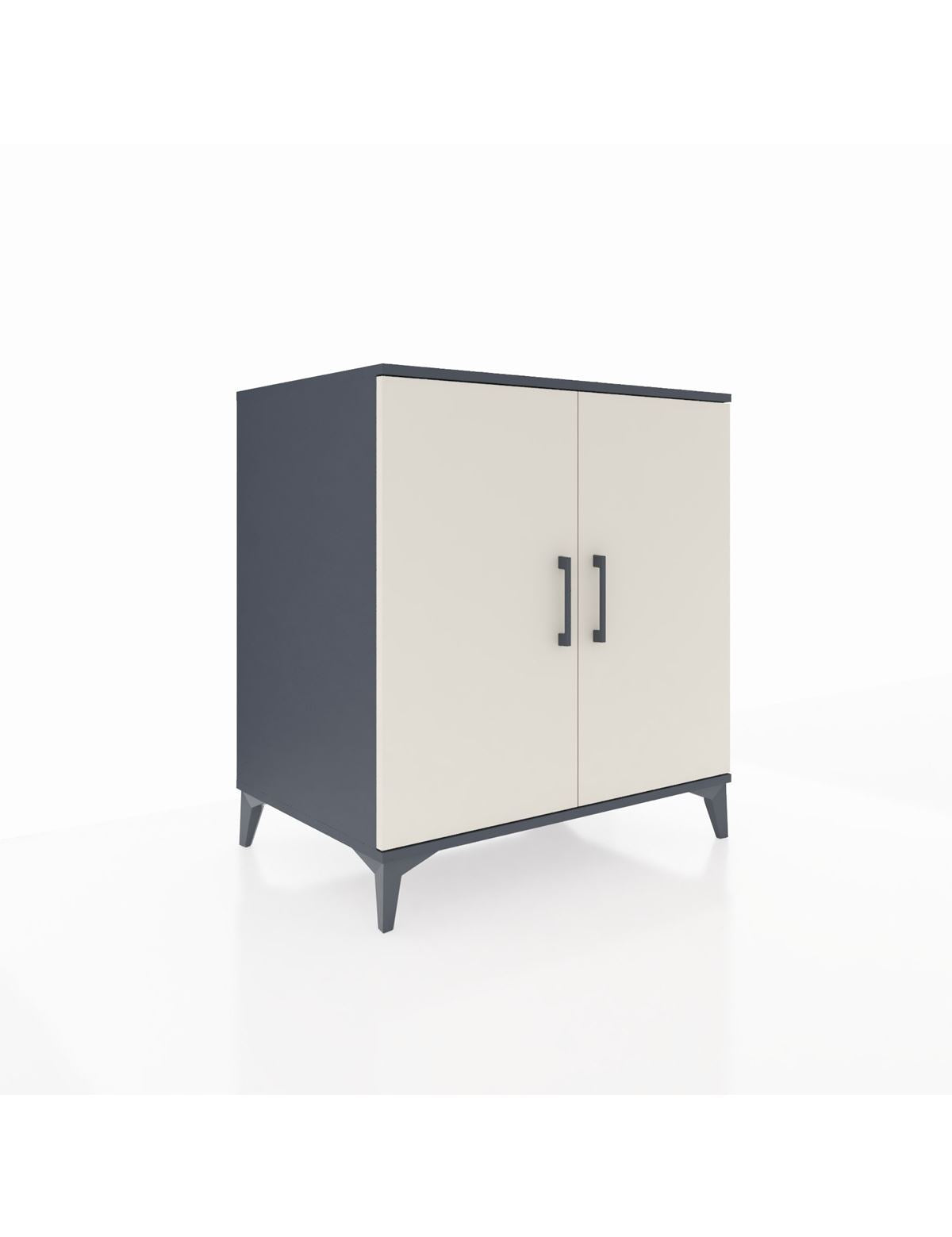 Kronos Şifonyer 2 Kapaklı 88x59x96 Antrasit-Aytaşı