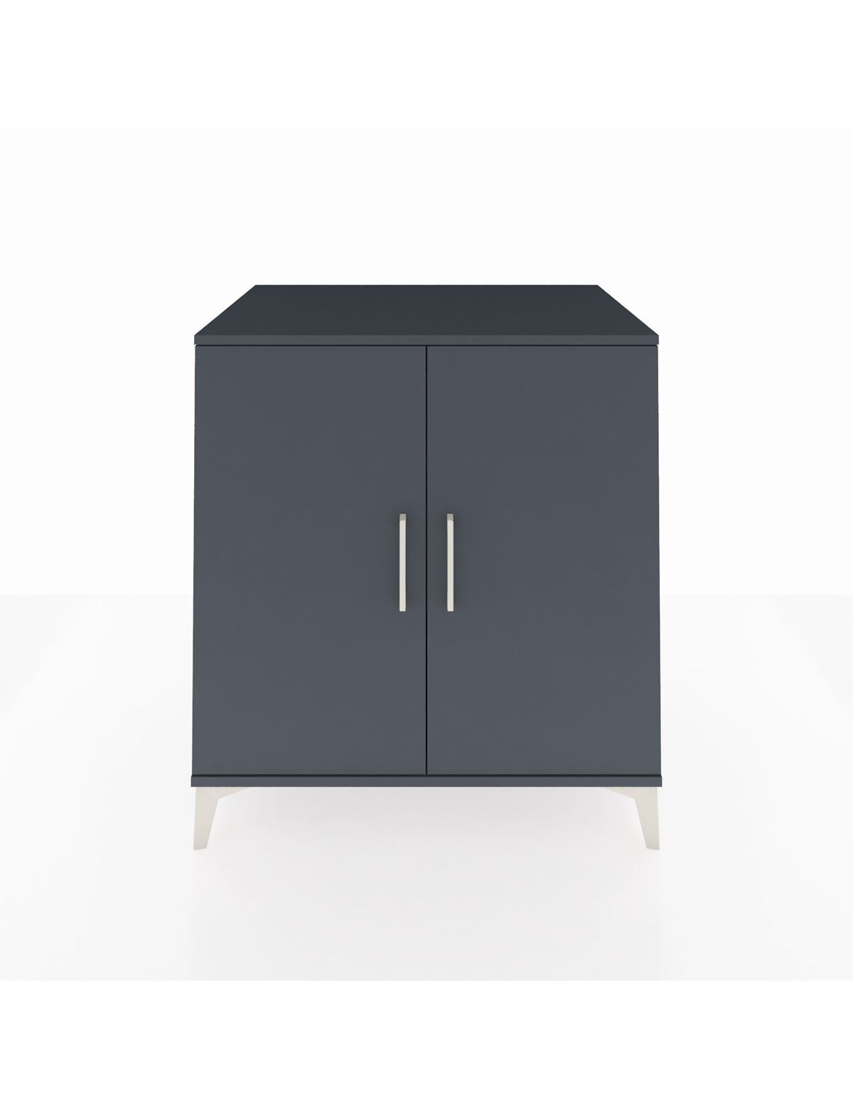 Kronos Şifonyer 2 Kapaklı 88x59x96 Antrasit-Antrasit