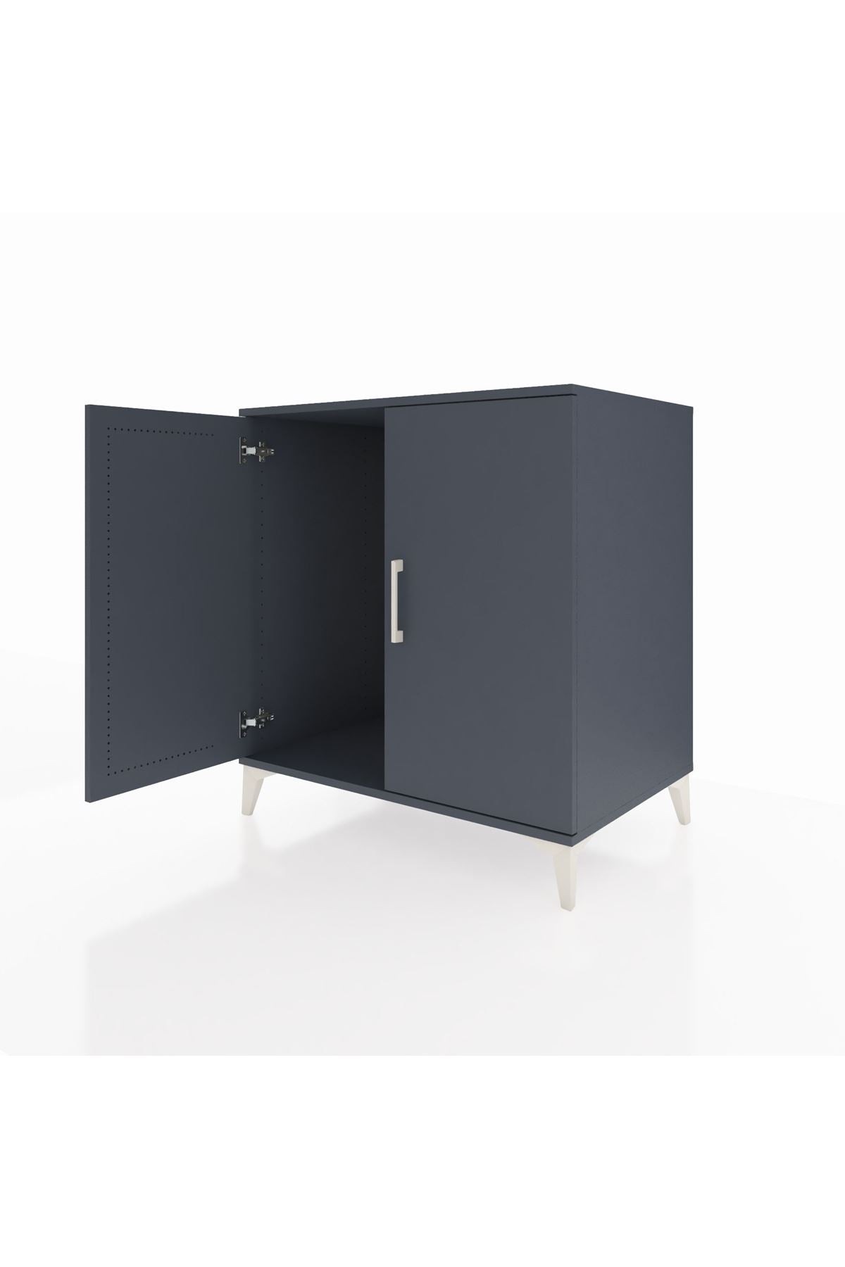 Kronos Şifonyer 2 Kapaklı 88x59x96 Antrasit-Antrasit