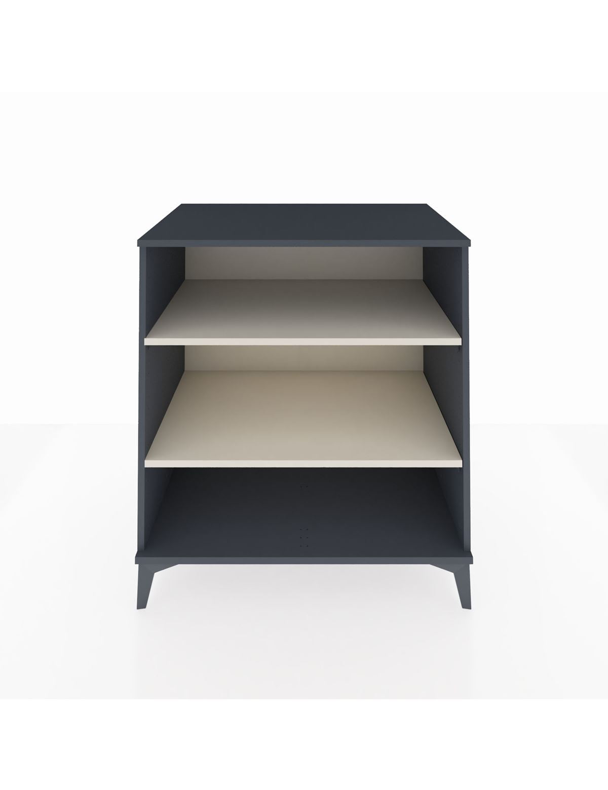 Kronos Şifonyer 2 Raflı 88x59x96 Antrasit-Aytaşı