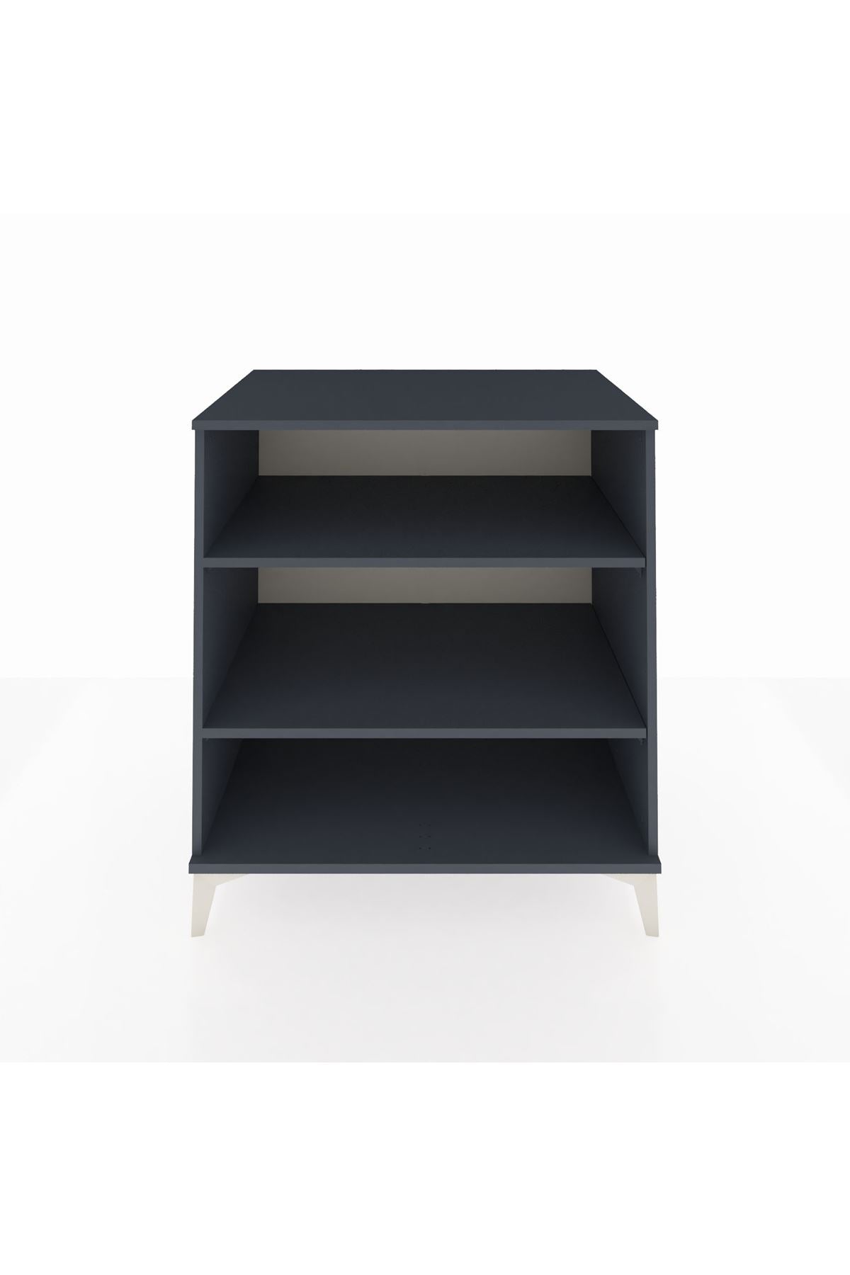 Kronos Şifonyer 2 Raflı 88x59x96 Antrasit-Antrasit