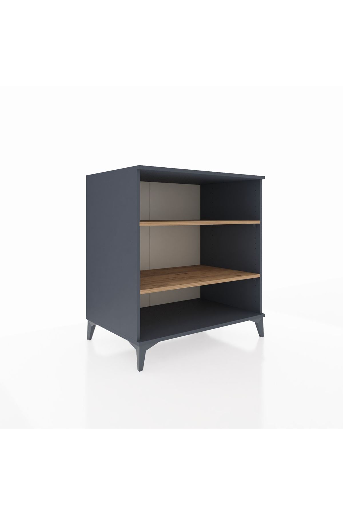 Kronos Şifonyer 2 Raflı 88x59x96 Antrasit-Çam