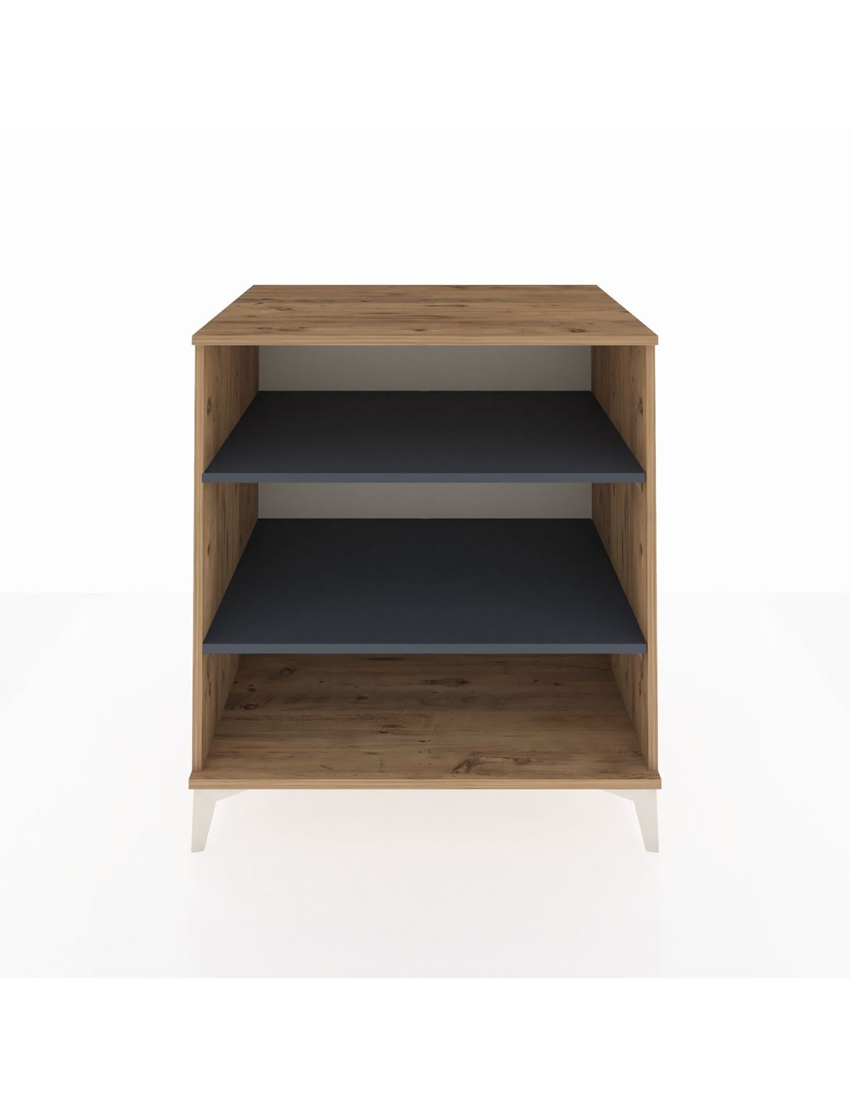 Kronos Şifonyer 2 Raflı 88x59x96 Çam-Antrasit