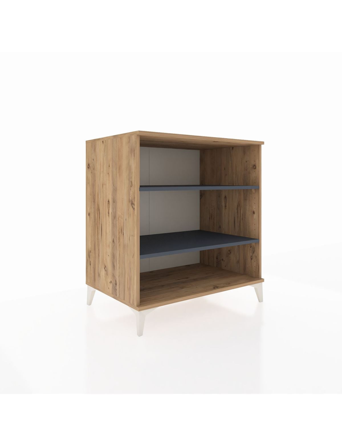 Kronos Şifonyer 2 Raflı 88x59x96 Çam-Antrasit