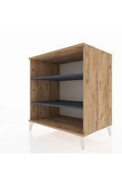 Kronos Şifonyer 2 Raflı 88x59x96 Çam-Antrasit