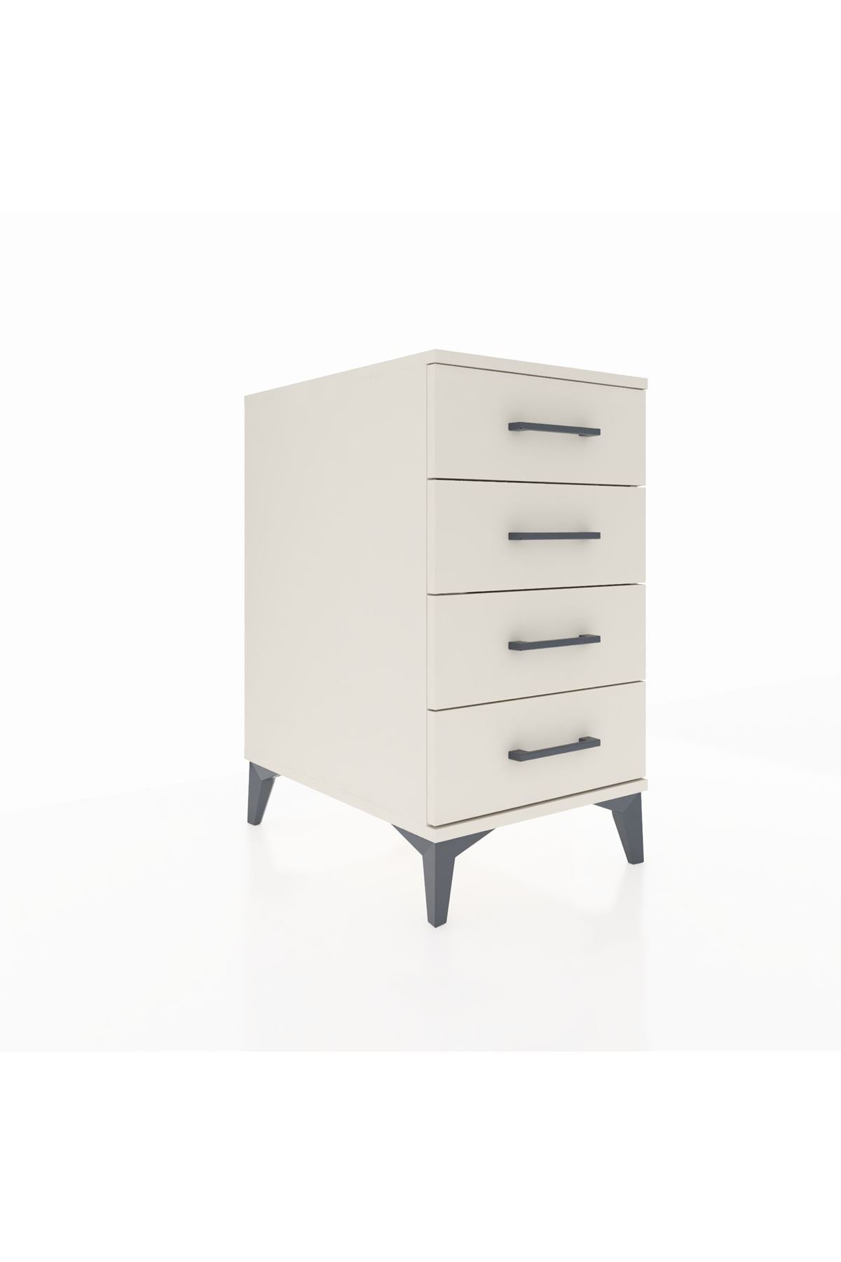 Kronos Komodin 4 Çekmeceli 44x59x80 Aytaşı-Aytaşı