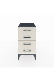 Kronos Komodin 4 Çekmeceli 44x59x80 Antrasit-Aytaşı