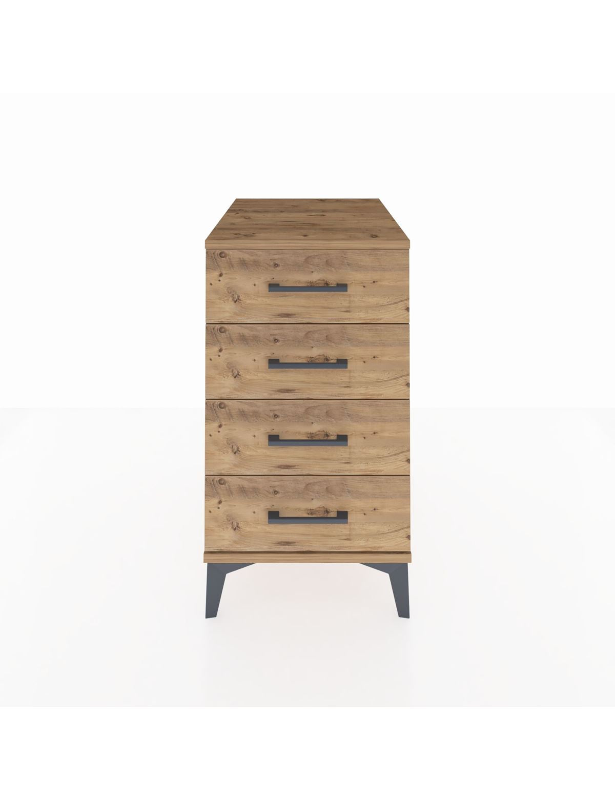 Kronos Komodin 4 Çekmeceli 44x59x80 Çam-Çam