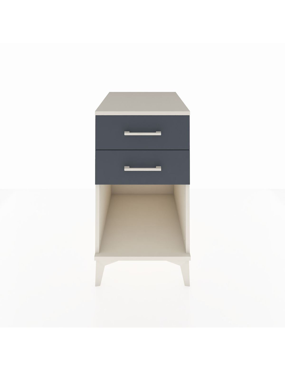 Kronos Komodin 2 Çekmeceli 44x59x80 Aytaşı-Antrasit