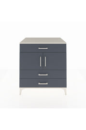 Kronos Şifonyer 2 Raflı 3 Çekmeceli 2 Kapaklı 88x59x96 Aytaşı-Antrasit