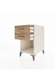 Kronos Komodin 2 Çekmeceli 44x59x80 Aytaşı-Çam