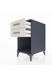 Kronos Komodin 2 Çekmeceli 44x59x80 Antrasit-Aytaşı