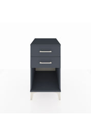 Kronos Komodin 2 Çekmeceli 44x59x80 Antrasit-Antrasit