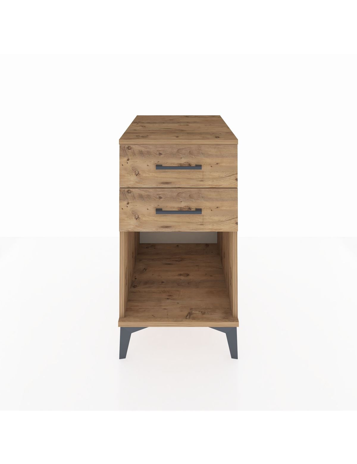 Kronos Komodin 2 Çekmeceli 44x59x80 Çam-Çam