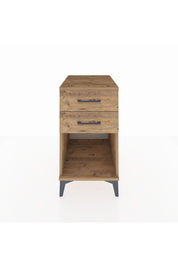 Kronos Komodin 2 Çekmeceli 44x59x80 Çam-Çam
