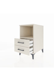 Kronos Komodin Tek Raflı 2 Çekmeceli 44x59x80 Aytaşı-Aytaşı