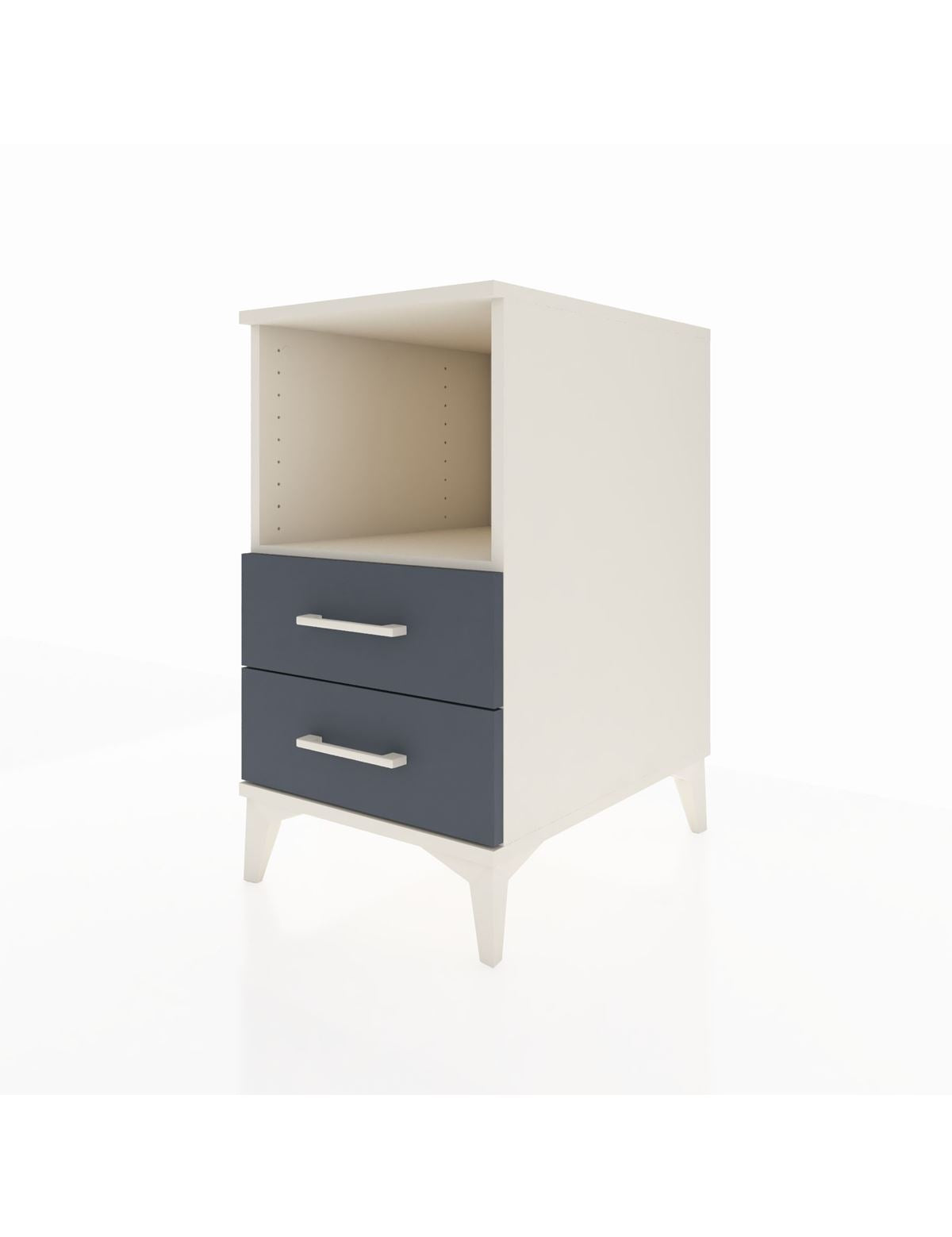 Kronos Komodin Tek Raflı 2 Çekmeceli 44x59x80 - S74M003V2C