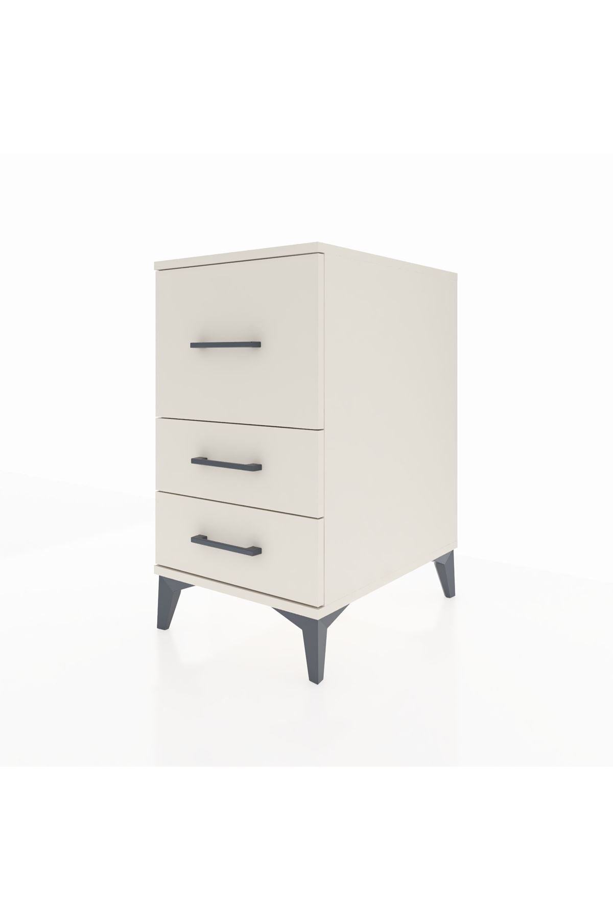 Kronos Komodin 3 Çekmeceli 44x59x80 Aytaşı-Aytaşı