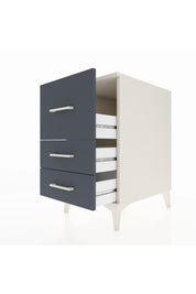 Kronos Komodin 3 Çekmeceli 44x59x80 Aytaşı-Antrasit