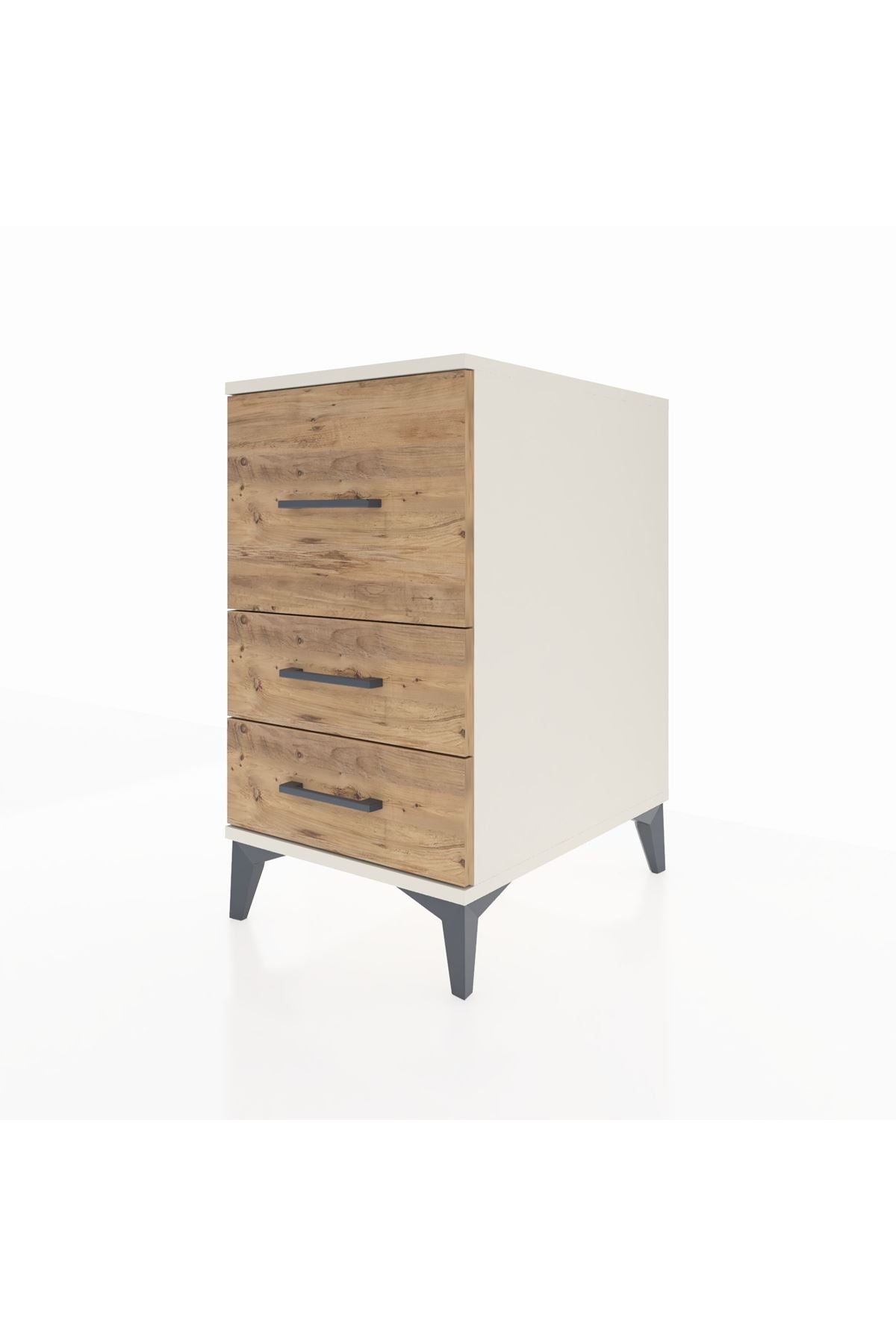 Kronos Komodin 3 Çekmeceli 44x59x80 Aytaşı-Çam