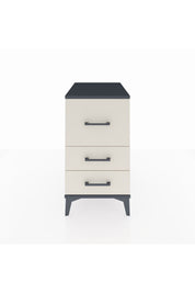 Kronos Komodin 3 Çekmeceli 44x59x80 Antrasit-Aytaşı