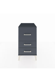 Kronos Komodin 3 Çekmeceli 44x59x80 Antrasit-Antrasit